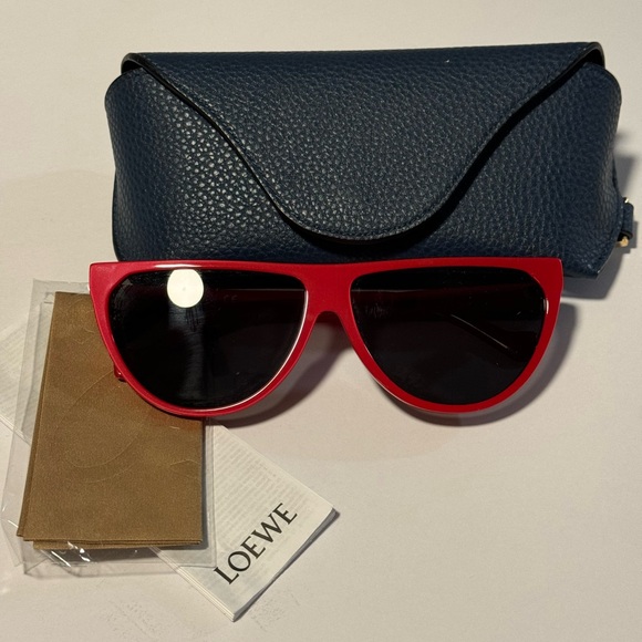 Loewe Women’s Red Sunglasses - Picture 2 of 8
